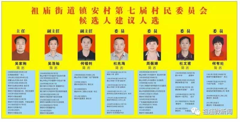 賀店村委會最新人事任命
