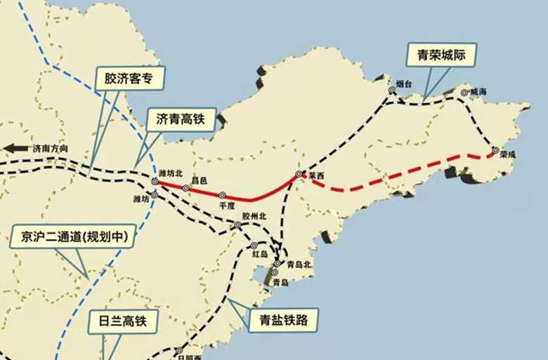 濰萊高鐵正式開通，山東兩地交通新動脈通車時間最新消息